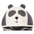 thumbnail image 2 of Hudson Baby Infant Cotton Animal Face Hooded Towel, Modern Panda, One Size, 2 of 4