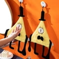 thumbnail image 1 of Toalla de mano de terciopelo de doble cara para decoración de Halloween, toalla de mano gruesa de forro polar para colgar, absorbente, de secado rápido, ideal como regalo para niños., 1 of 6