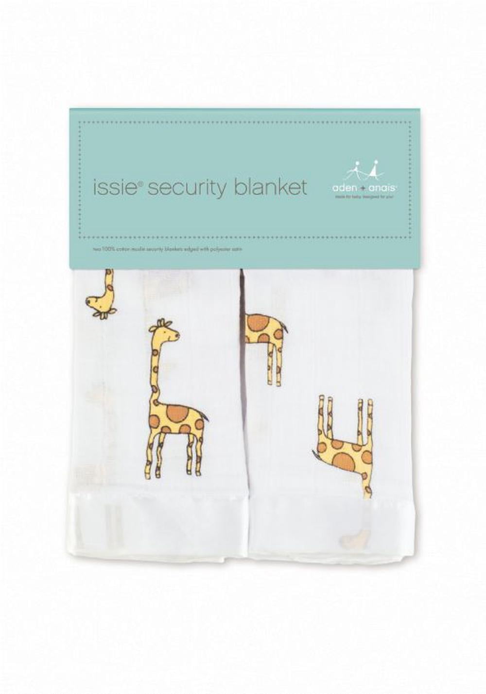 Anais Issie Security Blanket 100% coton mousseline pack de 2 Aden par Aden doll 