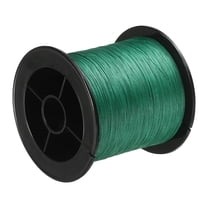 Uxcell 547Yard/1640FT 19Lb 4 Strands Abrasion Resistant PE Braided Fishing Line Green