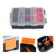 thumbnail image 2 of Caja de almacenamiento de componentes, caja de herramientas de piezas pequeñas pesadas de plástico de dos capas Caja de almacenamiento de componentes fiel a su promesa, 2 of 8