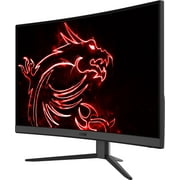 MSI 31.5 Curved FHD (1920x1080) HDMI DP 165Hz 1ms FreeSync LCD Gaming Monitor - Optix G32C4W