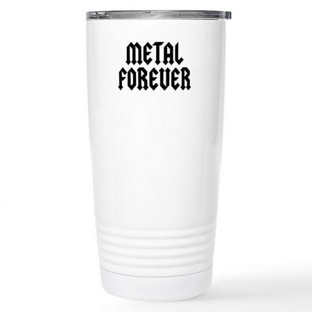 

CafePress - Metal Forever Stainless Steel Travel Mug - Insulated Stainless Steel Travel Tumbler 20 oz.