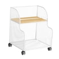 thumbnail image 3 of Lipstore Under Desk Cart File Holder with Wheels Storage Organizer for Kitchen School, 3 of 8