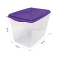 thumbnail image 3 of Caja Polycar Multiusos con Tapa Morado 27.60 lt, 3 of 3