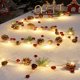 thumbnail image 2 of 2M 20 LED Pine Cones Garland Lights String Christmas Xmas Outdoor Holiday Wedding Party Baby Bed Fairy Lights Decorations, 2 of 5
