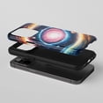 thumbnail image 2 of Galaxy Swirl for All iPhone Series Tough Phone Case Sci Fi Cosmic Blue Orange, 2 of 7
