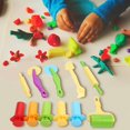 thumbnail image 3 of 11 Pcs Plasticène, Extrudeurs de Pâte Moule Plasticène, Cadeau pour Enfants Famille, 3 of 8