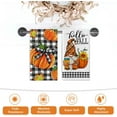 thumbnail image 6 of luyaa Hello Fall Pumpkin Sunflower Kitchen Dish Towels Set of 2, Autumn Harvest Floral Flower Jar Hand Towels Drying Baking Cooking Cloth, Thanksgiving Farmhouse Sweet Home Kitchen Decor 18x26 Inch, 6 of 6