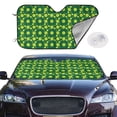 thumbnail image 2 of Kdxio Tennis Balls Print Windshield Sun Shade,UV Rays and Sun Heat Protection,Sunshade for Car Windshield,Car Shade Front Windshield -, 2 of 6