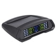 thumbnail image 2 of Monitor de presión de neumáticos TPMS Detector de monitor de presión de neumáticos inalámbrico TPMS con 4 sensores USB + carga del panel solar, 2 of 5