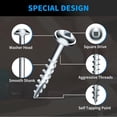 thumbnail image 3 of Tornillos de bolsillo FIXLINK #8 x 38 mm, 325 piezas con broca de 150 mm, 3 of 8