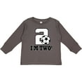 thumbnail image 3 of Inktastic 2nd Birthday Soccer Boys or Girls Long Sleeve Toddler T-Shirt, 3 of 5