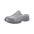 thumbnail image 1 of Easy Spirit Womens Travel Time Glitter Mule Sneakers Silver 8.5 Wide (C,D,W), 1 of 3