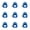 Blue, variant on 5/10/15Pcs Graduation Cap Candy Box Set,Class of 2026 Party Favor Boxes,Candy Gift Boxes for 2026 College & High School Grad Party Favors Supplies