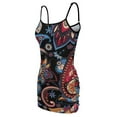 thumbnail image 5 of Ladies Elegant Sling Sleeveless Sexy Dress paisley, 5 of 6