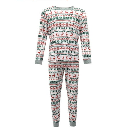 

Multitrust Christmas Parent-child Long Sleeve Printing Nightwear Set/ Jumpsuit
