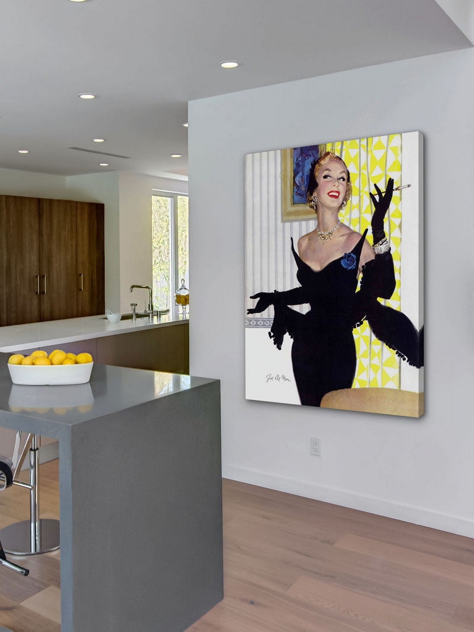 Marmont Hill "Clever Women Are Dangerous Too" by Joe de Mers Painting Print on Canvas