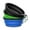 Black+Blue+Green, variant on 3 Pack Dog Bowl Pet Collapsible Bowls,Takfox for Cats Dogs, Portable Pet Feeding Watering Dish for Walking Parking Traveling with 3 Carabiners,600ML(Red+Orange+Yellow)