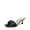 BLACK/PU, variant on Heels for Women Rhinestone Open Toe Low Kitten Heels Sexy Stilettos Heels Pump Sandals Party Evening Prom Dance Dress Shoes