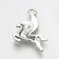 thumbnail image 2 of U8MO 10 Pegasus Charms Antiqued Silver Flying Horse Jewelry Fairy Tale Findings, 2 of 2