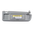 thumbnail image 1 of Dasbecan Visera solar para el lado derecho del pasajero, color gris transparente, compatible con Honda Civic 2006-2011, reemplaza # 83230-SNA-A01ZC, 1 of 1
