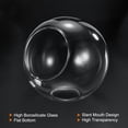 thumbnail image 3 of Unique Bargains Round Globe Terrarium Air Plant Planter, 5.4 Inch High Borosilicate Glass Table Decorations Clear, 3 of 6