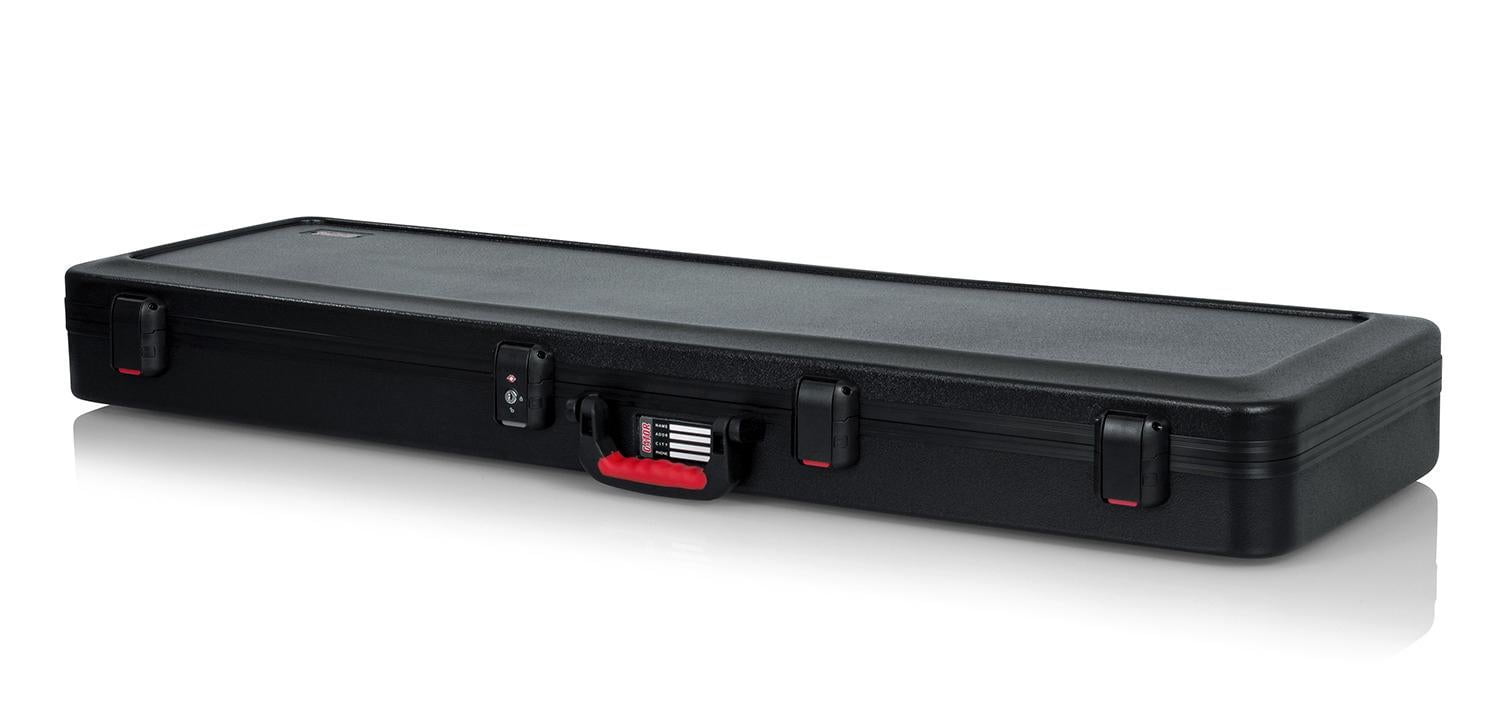 Gator TSA ATA Molded Bass Guitar Case Black Black