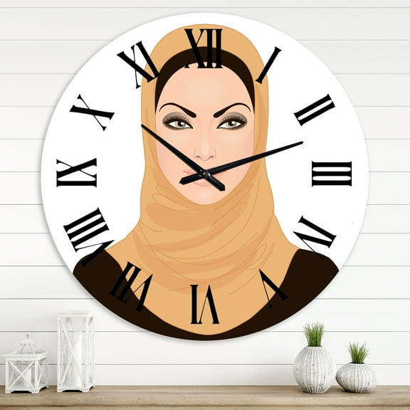 Designart 1 in Quartz Modern/Contemporary Wall Clock