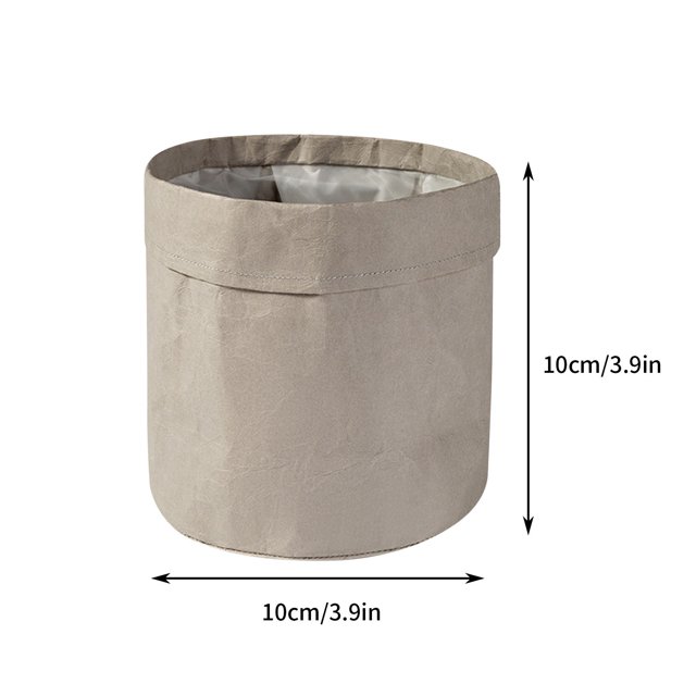 SLYNSHome Washable Kraft Paper Bags Perfect for Live Plants, Onion Storage, Potatoes