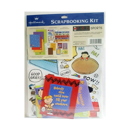 Hallmark Snoopy Peanuts Gang Sbooking Sbook Sports Kit Hallmark Snoopy Peanuts Gang Sbooking Sbook Sports Kit Stickers