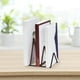 thumbnail image 5 of Organizador de libros de escritorio de metal | Estante multifuncional con capacidad para 5 libros para oficina, hogar y dormitorio | Estantería compacta en 4 colores, 5 of 5