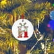 thumbnail image 4 of Decoraciones Del Árbol de Navidad con 26 Letras Del Alfabeto, Rojo Acrílico Fawn Colgante Ornamentos para el Hogar, Decoración Personalizada Del Árbol de Navidad para la Temporada de Vacaciones, 4 of 4