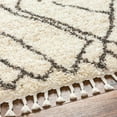 thumbnail image 6 of Hauteloom Hersz Living Room, Bedroom Area Rug - Bohemian, Transitional - Plush Pile - Bone, Taupe, Cloud Gray - 18" Sample, 6 of 7