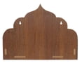 thumbnail image 5 of Brown Designer Laminated Wooden Pooja Temple Or Mandir | Floor Mount, 5 of 5