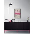 thumbnail image 3 of Flamants Roses II Floater Framed Painting Print on Canvas, 3 of 6