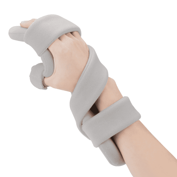 NIdreamCE Resting Hand Splints for Straightening Fingers,Carpal Tunnel Wrist Brace Night Immobilizer With Finger Separators for Stroke Rehabilitation,Muscle Atrophy, Dupuytren's Contractures?Right?