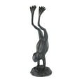 thumbnail image 2 of Acrobatic Frog Verdigris Green Metal Garden Sculpture, 2 of 2