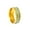 Gold, variant on Men Women's Luminous Nature Leaf Ring Retro Vintage Stainless Steel Band Ring Silver Green Size 12