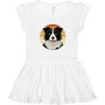 thumbnail image 3 of Inktastic Border Collie Cute Dog Girls Toddler Dress, 3 of 5