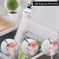 thumbnail image 4 of 360° Rotatable Faucet Aerator Water-Saving Kitchen Faucet Head High-Pressure Sink Sprayer Anti-Splash Faucet Booster with 3 Adjustable Modes, 4 of 8