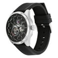 thumbnail image 2 of Tommy Hilfiger Oliver 1791886 BLACK DIAL SILICONE STRAP AUTOMATIC Mens Watch, 2 of 4