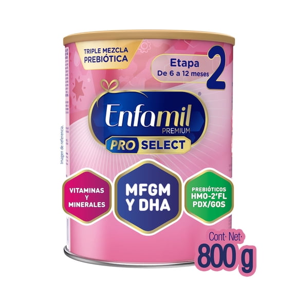 Fórmula Infantil 6 a 12 meses Enfamil Premium Pro Select 800 g