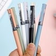 thumbnail image 6 of 0.5mm direct liquid ballpoint pen|Liquid Ink Rollerball Pens: Assorted Colors Pens Fine Point Roller Pens Pack Of 12 Liquid Ink Rollerball 0.5mm Extra Fine Point Smooth Writing Roller 20ml（Black）, 6 of 9