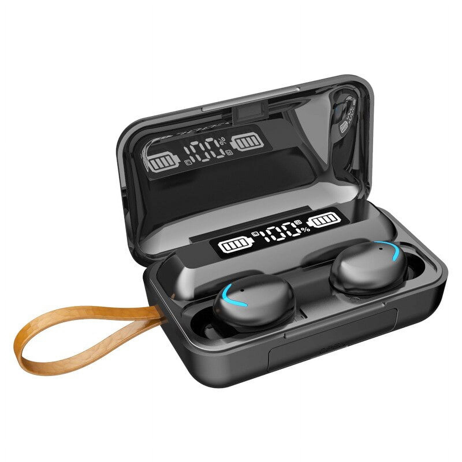 F9 Tws Bluetooth 5.1earphones Led Display Wireless Hifi Stereo Headphones Waterproof In-ear Touch Control Earbuds For Xiaomi - Earphones &amp; Headphones