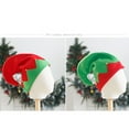thumbnail image 3 of Phenas Christmas Santa Hats 4 Pcs Family Pack,Unisex Red Plush Small and Large Santa Hat, 3 of 6