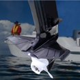 thumbnail image 3 of Outboard Engine Stabilizer Increased Speed Fins Sliding Wing Pressure Plate, 3 of 12