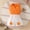 Orange, variant on Amidoa Girls 2 Piece Outfits Summer Clothes Solid Color Cute T-Shirts Short Sleeve and Casual Shorts Kids Clothing Set Orange Size 8