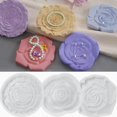 thumbnail image 1 of Juego de moldes de silicona DIY de 3 piezas for bandejas de joyería de rosas, posavasos de almacenamiento de anillos y aretes, 1 of 8