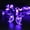 Purple, variant on Solar Moon Lights, Moon Fairy Lights 6M/30 LED Moon String Lights for Gardens Homes Wedding Christmas Party Decoration